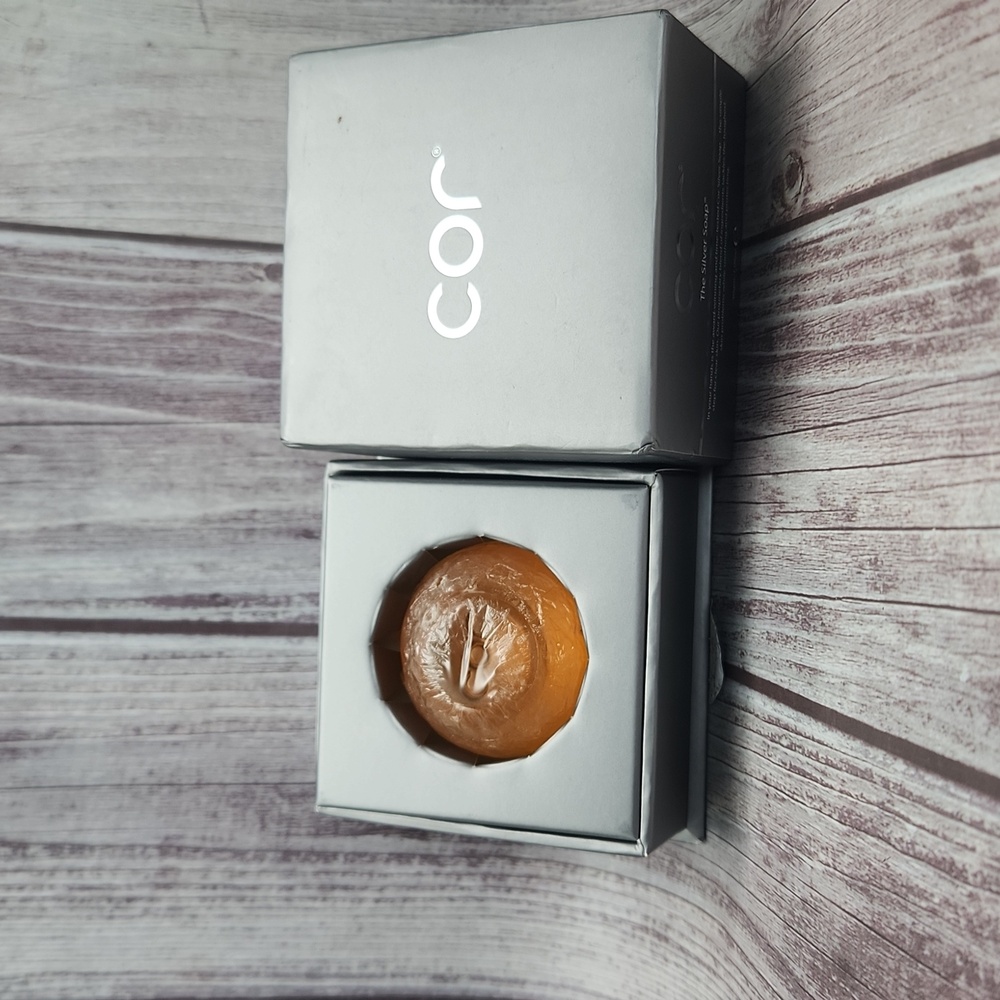 Cor The Silver Soap tackles skins toughest problems while soothing & protect 30g